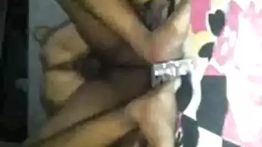 Busty Indian Aunty release her hubby's CUM 