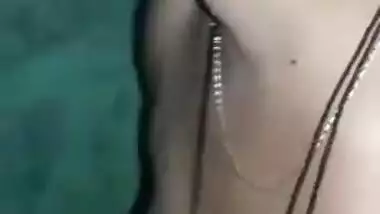 Dehati Bhabhi getting naked in front of her husbands ally