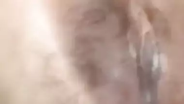 Hot Desi slut from the village shows tits and plays with XXX slit