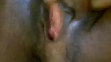 Horny Indian XXX girl moaning and fingering her pink pussy hole