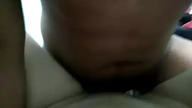 Sexy Hindi girl in missionary sex action with her lover video