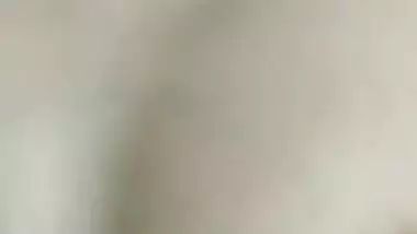 Cute teen showing in bathroom