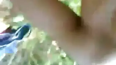 Outdoor Nepali sex of a young Kathmandu couple
