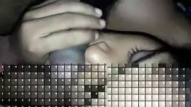 Bengali wife riding dick of her pervert husband at night time