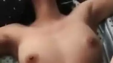 Busty Indian girl fingered and fucked