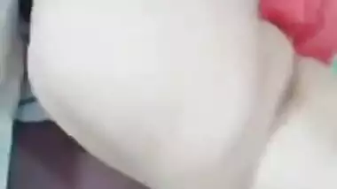 Desi slut sticks her XXX tongue and squeezes sex tits in the dorm room