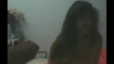 Desi webcam girl showing naked body on demand
