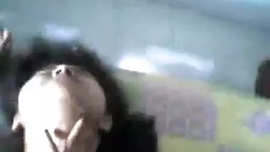 Sexy Telugu Bhabhi Showing Hairy Pussy