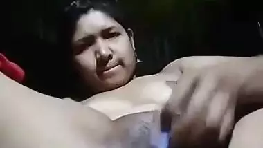 Horny Village Girl Masturbating