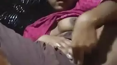 Indian girl fingering pussy with loud moaning
