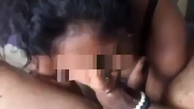 Sexy malyali babe using her necklace as Cock ring then suck