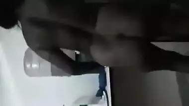 Chubby Desi woman shows husband her massive XXX curves before sex