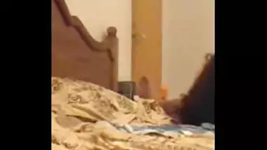 Indian Guy fix CAM near bed and filmed fucking with GF