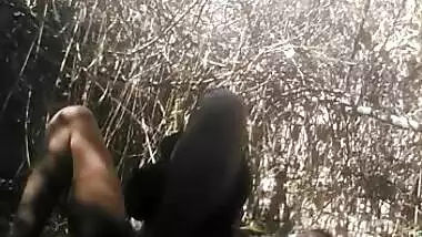 Dehati randi blowjob and fucking outdoors