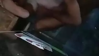 Unsatisfied village aunty sex with young boy