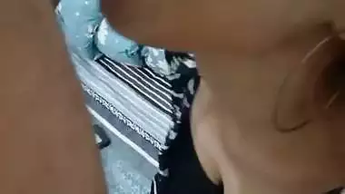 The man shoots a blowjob MMS of a whore sucking his cock