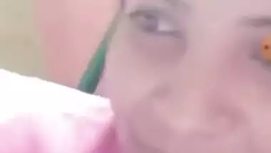 Today Exclusive- Boudi Showing Her Boobs