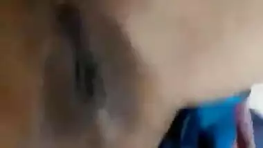 South Indian Aunty Showing Shaved Pussy And Big Boobs