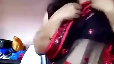 Horny Marathi Bhabhi Shows Her Big Boobs