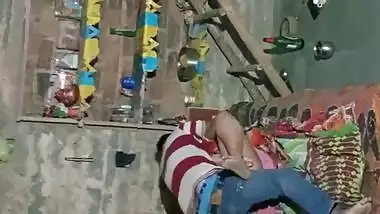 Devar bhabhi fucking, secretly captured by neighbor