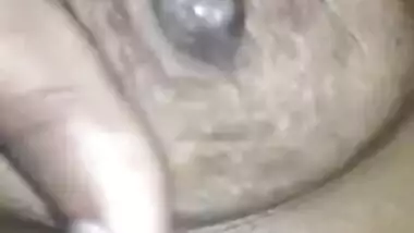 Pervert Desi XXX husband playing with his wife’s boobs and nipples MMS