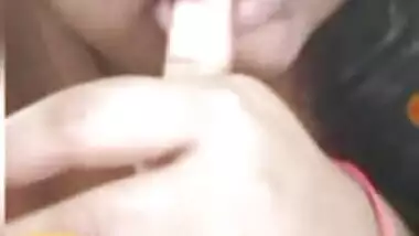Malaysian Indian Wife Showing Boobs