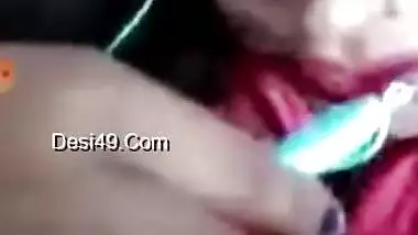 Today Exclusive- Horny Bhabhi Showing Her Pussy To Lover On Video Call Part 2