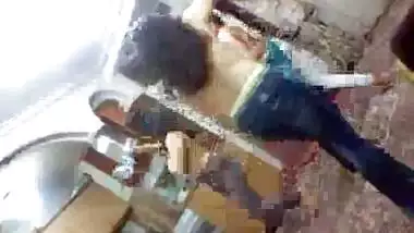 Indian topless girls having fun in ladies hostel