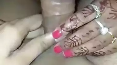 Newly married wife blowjob to her husband video