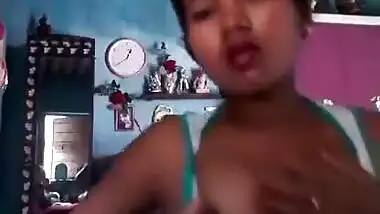 Village Lady Boob Show
