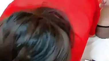 Indian hotwife gangbang with by 3 men in Indian sex video