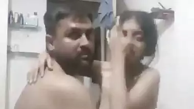 Naked man fucks a tiny lady’s wet pussy in xxx video