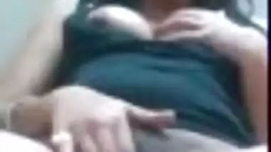 Indian Girl Self-Recording & Playing With Her Hairy Pussy