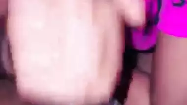 Indian girlfriend deep blowjob